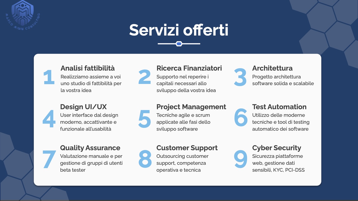 Sezione 7